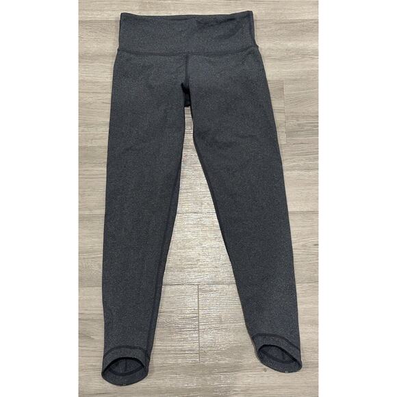 Lululemon Special Edition Wunder Under‎ Low Rise Tight Full On Luon Size 4 Gray - Picture 1 of 4